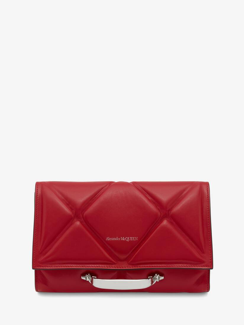 Bolsos De Mano Alexander McQueen Small Story Mujer - Rojos - Mexico 219-DCJBGZ